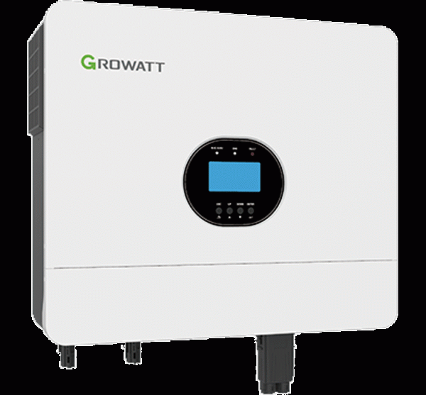 سانورتر 6 کیلووات، 48 ولت، 100 آمپر MPPT برند Growatt مدل SPF 6000 ES Plus